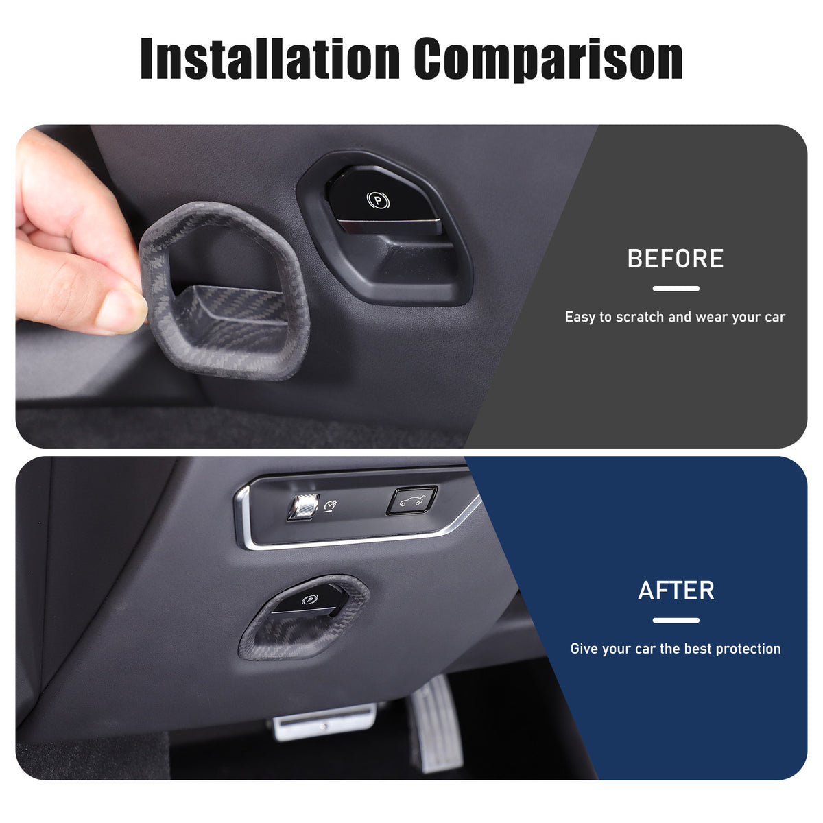 Matte Dry Real Carbon Fiber Full Interior Set Trim Kit For Lotus Emira 2021-25 - Variants 6-10 25