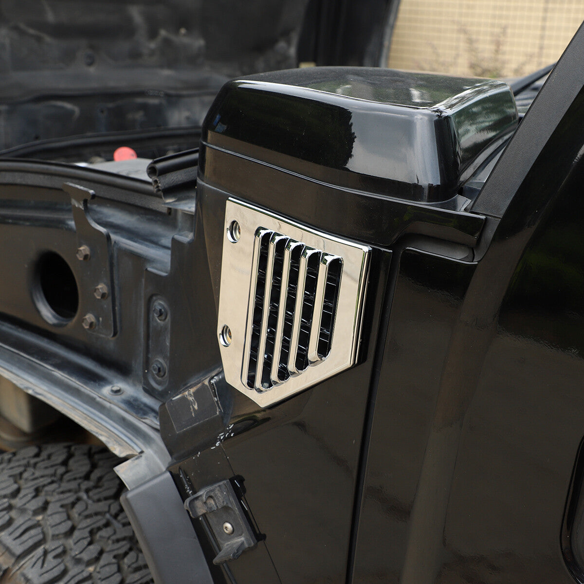 Silver Chrome Exterior Door Handle Mirror Hood Vent Trim Kit For Hummer H2 03-09 83