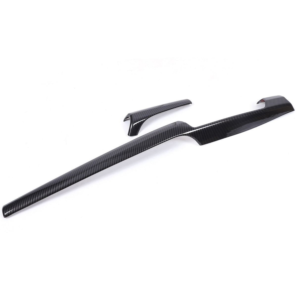 ABS Carbon fiber Interior Dashboard Cover Strip Trim Cover For BMW X1 2023-2025 21