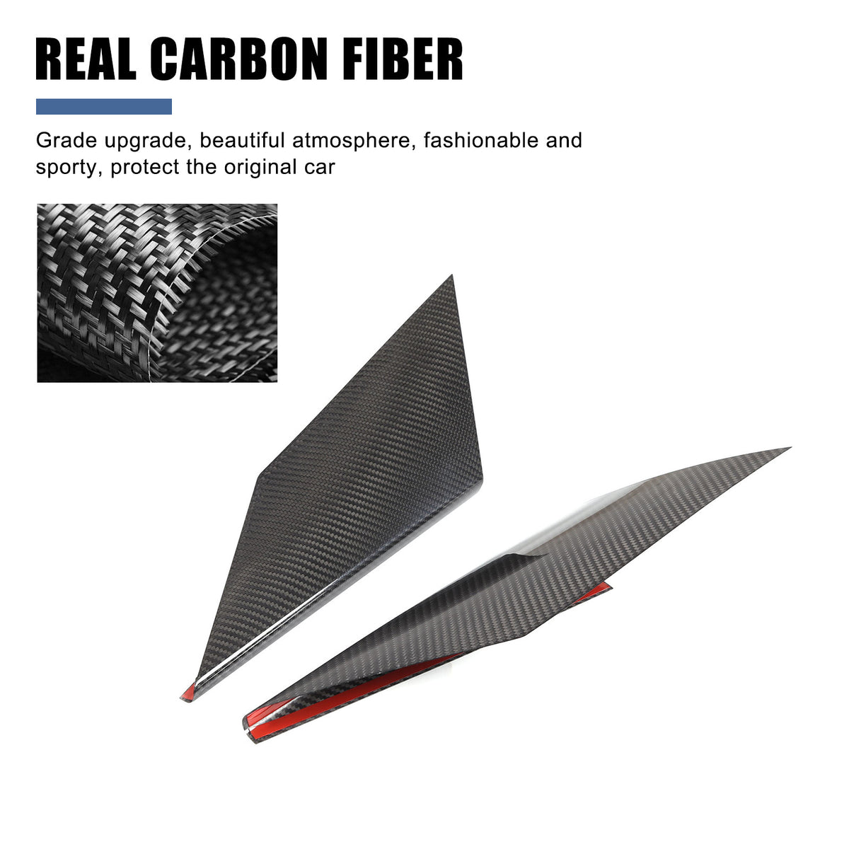 Real Carbon Fiber Console Gear Shift Box Side Trim For BMW 5 Series G60 i5 2024+ 24