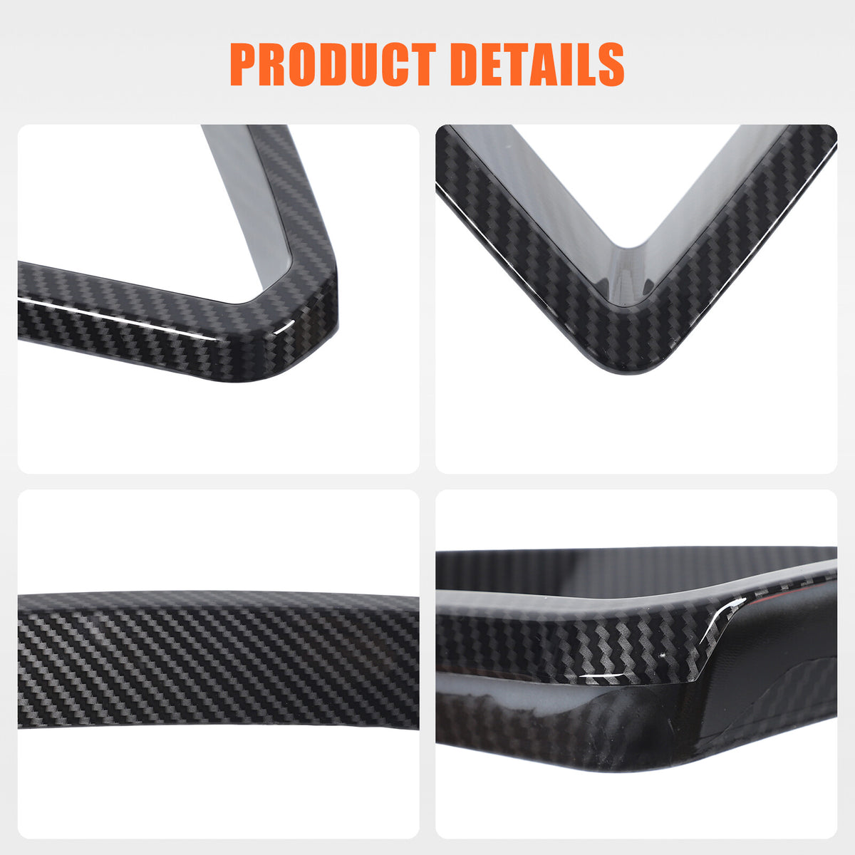 ABS Carbon Fiber Exterior front Grille frame Cover Trim For Pontiac G8 08-09 US 20