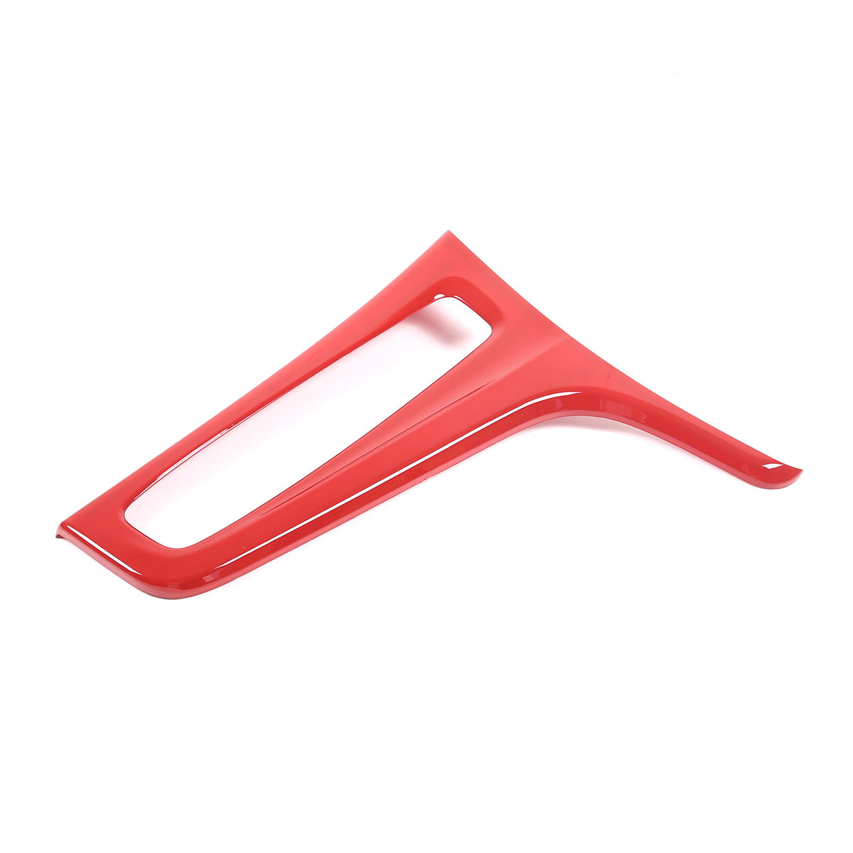 Red ABS Center Control Gear Trim Panel Trim Cover For Cadillac Escalade 21-23 3