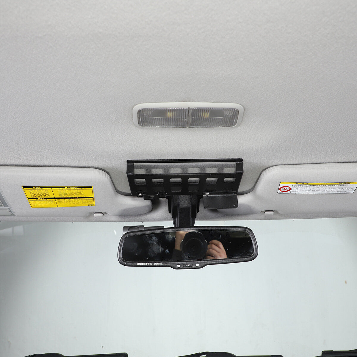 Alloy Rearview Mirror Storage Cover Trim box For Toyota FJ Cruiser 2007-21 11