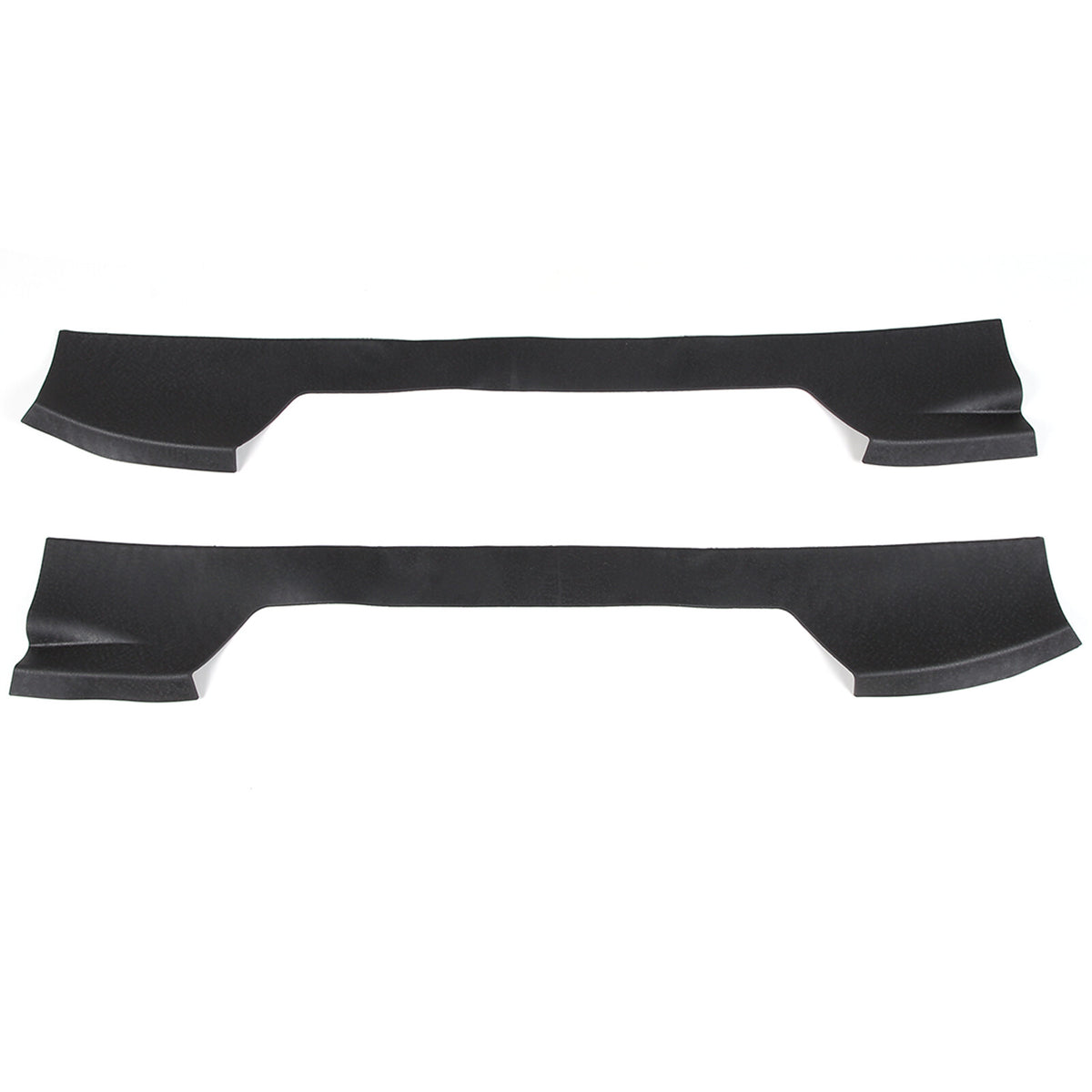Black TPE Exterior Car Entry Guards Door Sill Cover Trim For Corvette C8 20-26 6