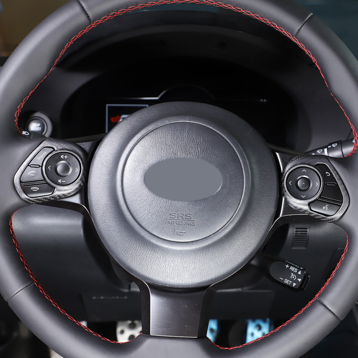 Matte Real Carbon Fiber Interior Center Trim Set For GR86/Subaru BRZ 2022+ 107