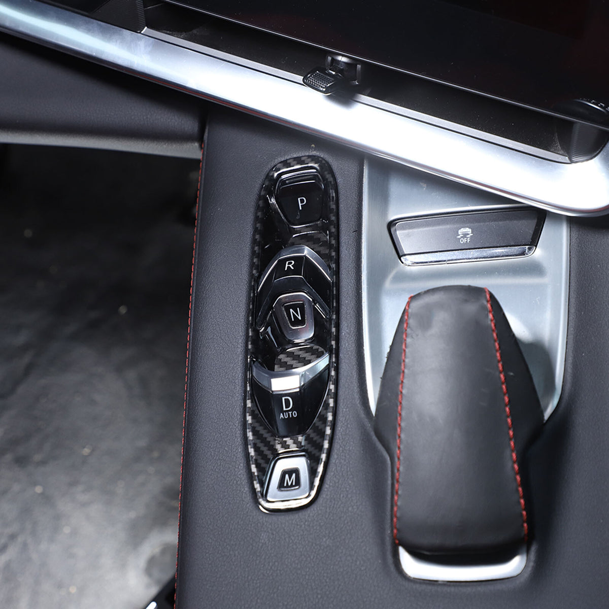 Carbon Fiber ABS Interior Full Decor Cover Trim Kit For Corvette C8 2020-2025 - Styles 46-50 51