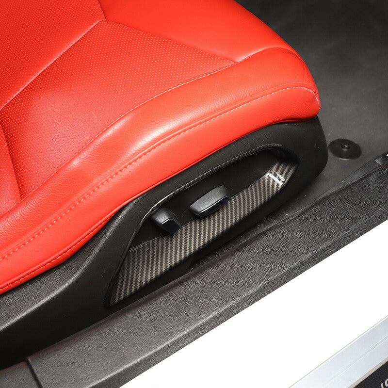 Carbon Fiber ABS Interior Full Decor Cover Trim Kit For Corvette C8 2020-2025 - Styles 6-10 25
