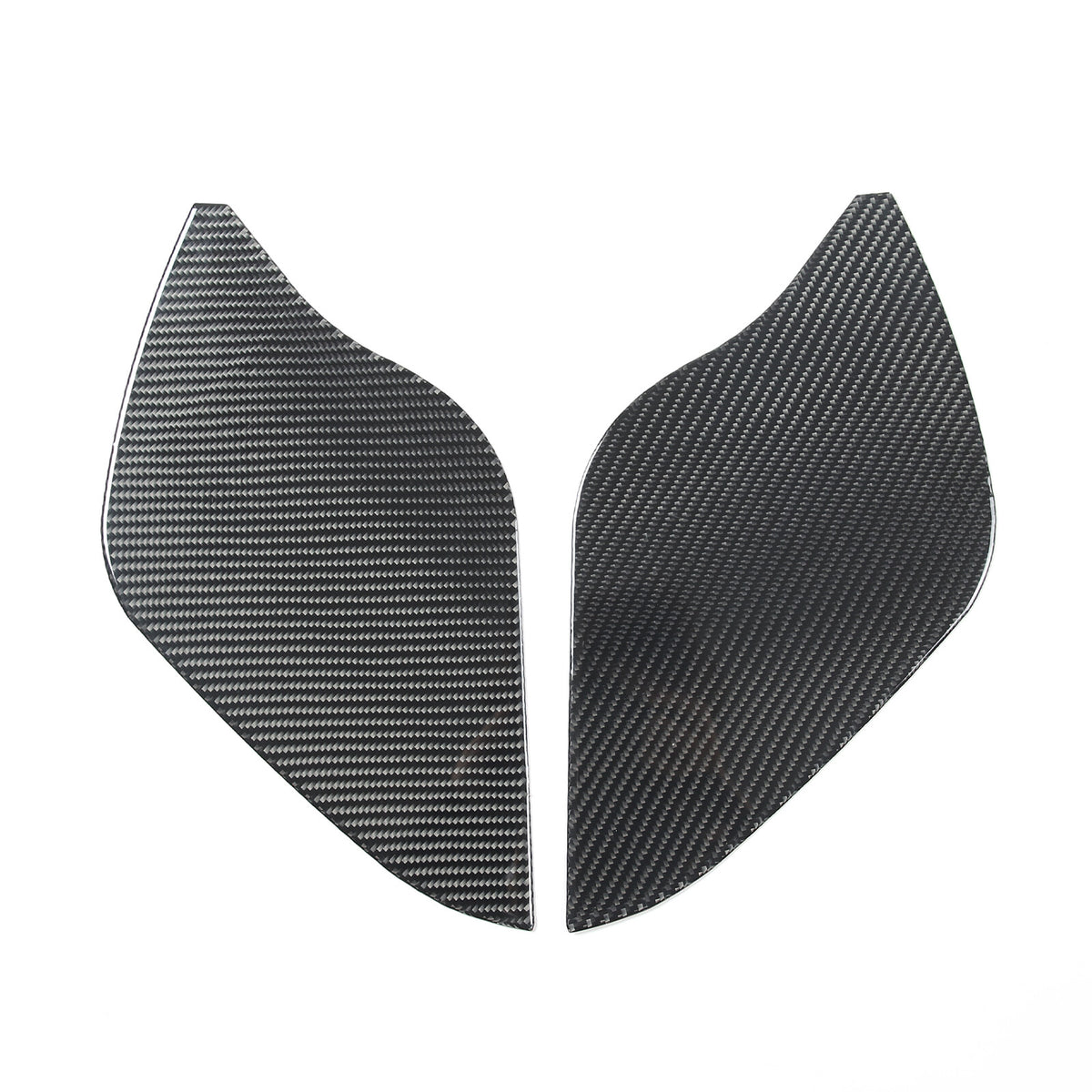 Carbon Fiber Door Pad cushion Panel Cover Sticker For Corvette C6 2005-2013 11