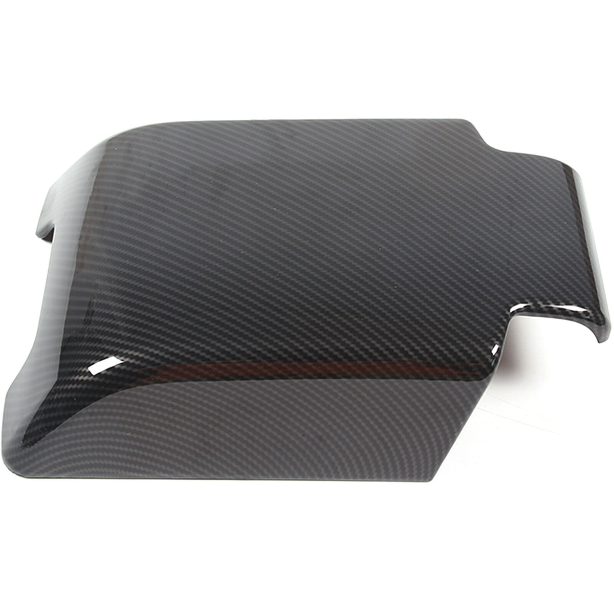 ABS Carbon Fiber Center Console Armrest Box Cover For LR Discovery 3/4 04-16 7