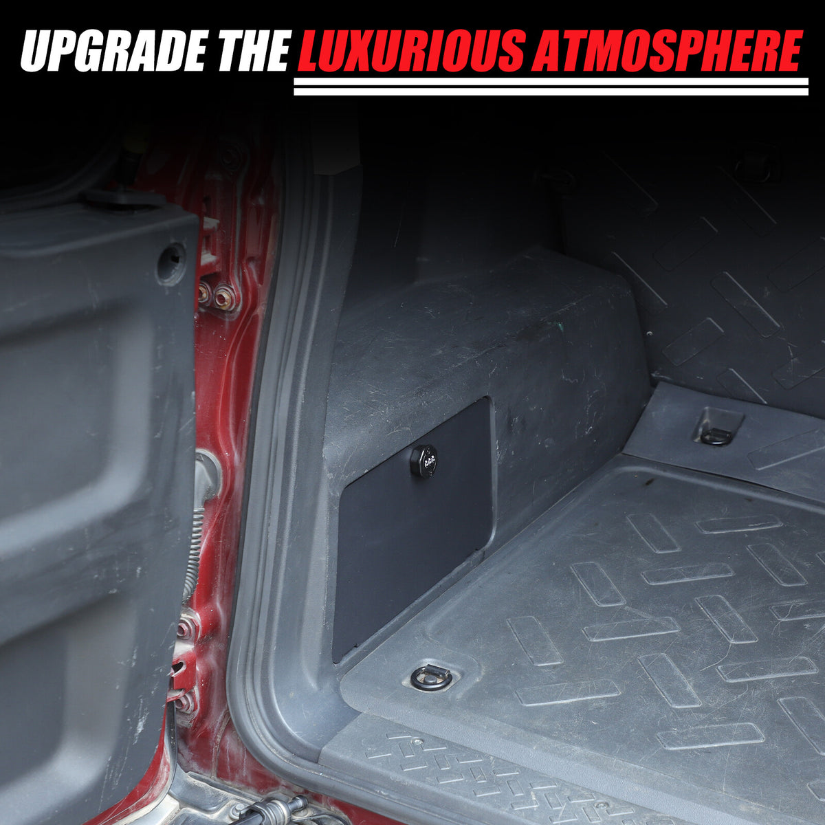 Steel Trunk Safe Left Side Storage Box Tray Vault For Toyota FJ Cruiser 2007-21 22