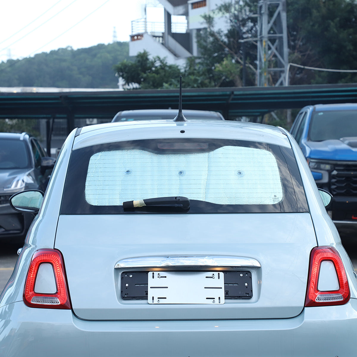 Full Side Window Sun Shield Privacy Sunshade 6pcs For Abarth 595 2011-2023 US 9