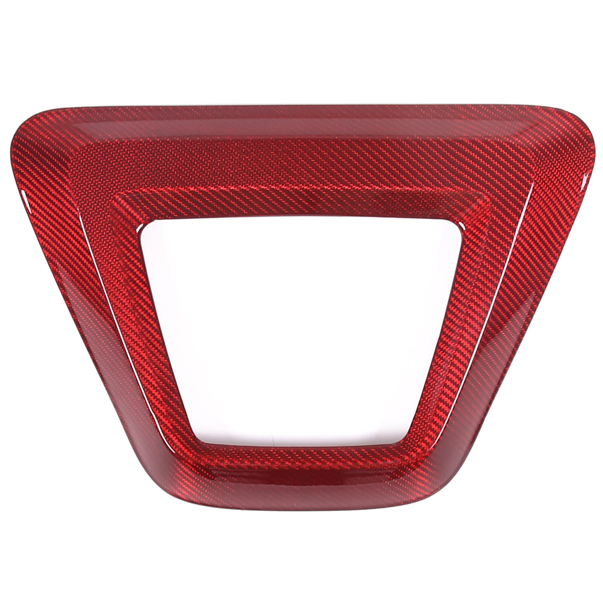 Red Real Carbon fiber Rear Bumper lower brake light frame For GR Supra 19-24 18