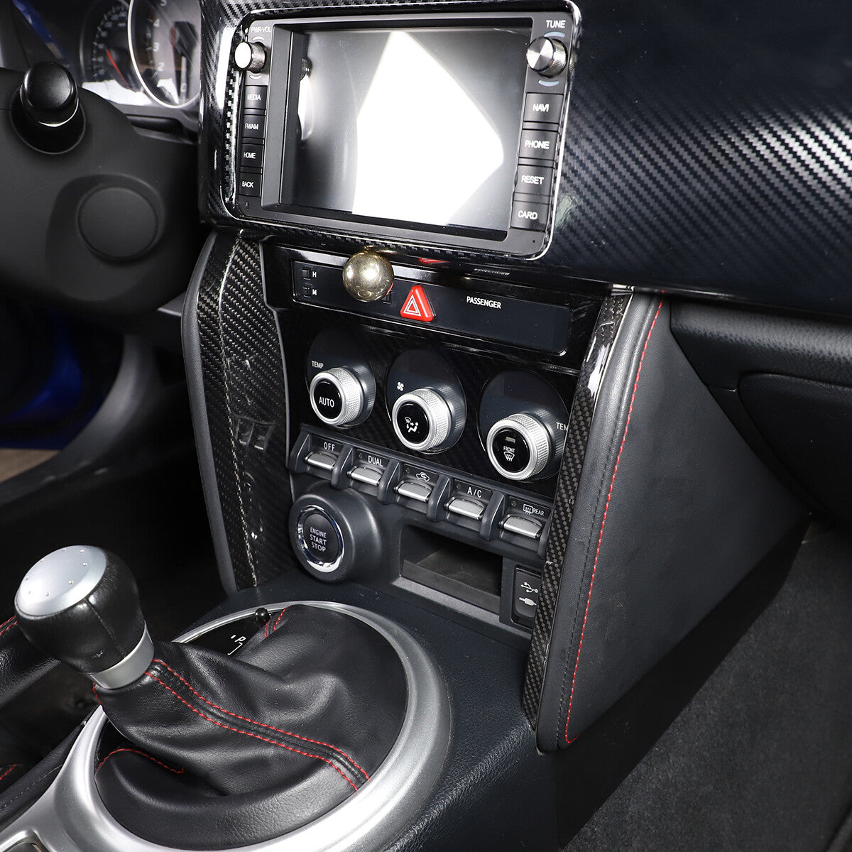 Real Carbon Fiber Interior Center Trim Set For Toyota 86 Subaru BRZ 2012-2020 51