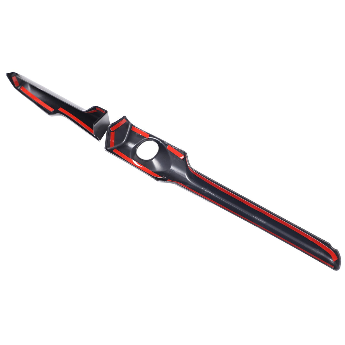 ABS Carbon Fiber Steering Wheel Side Dashboard Trim For Corvette C8 2026+ US 15