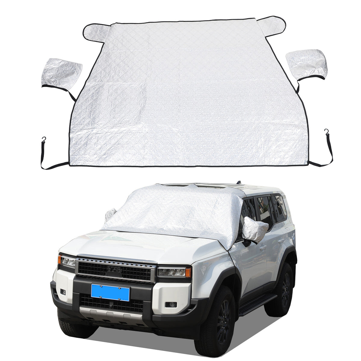 Car Windshield Snow Cover Front Guard For Toyota Land Cruiser LC250 2024 US 9