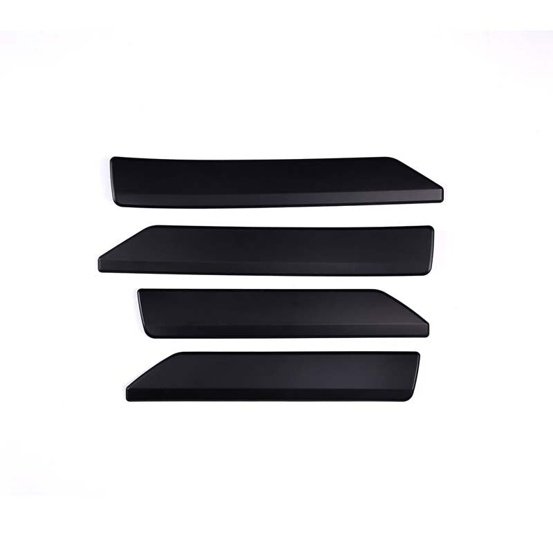 Matte Black Interior Door Panel Decorative Trim For Toyota Tun-dra 2014-2021 10
