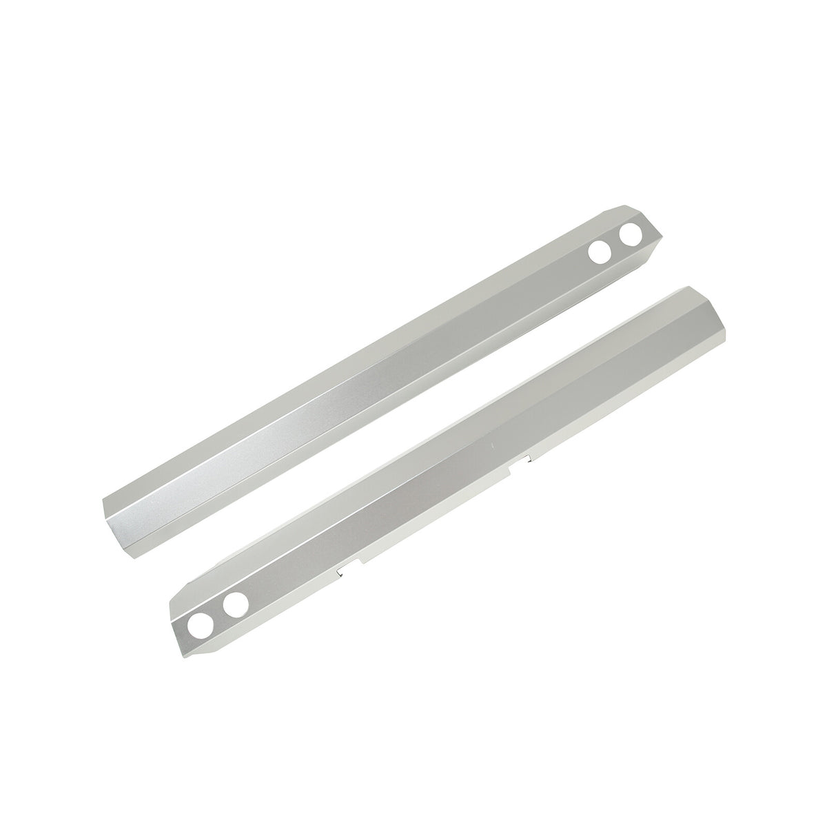 Aluminum Alloy Silver Engine Shroud Side Cover trim For Corvette C8 2020-2026 8