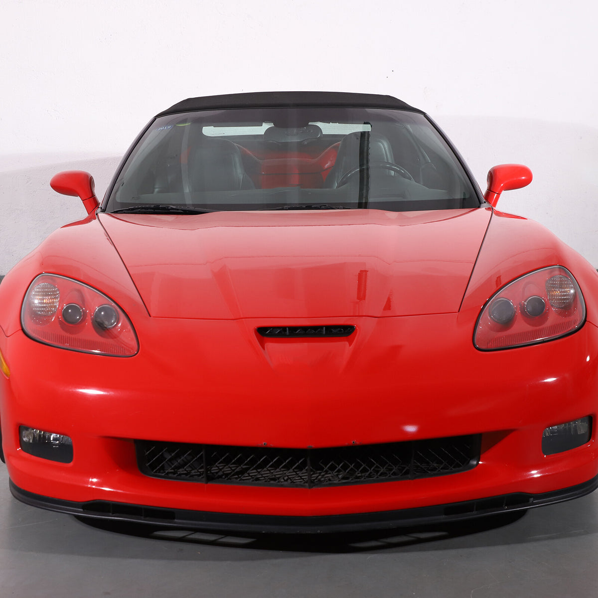 Purple Real Carbon Fiber Window Triangle A-Pillar Cover For Corvette C6 2005-13 9