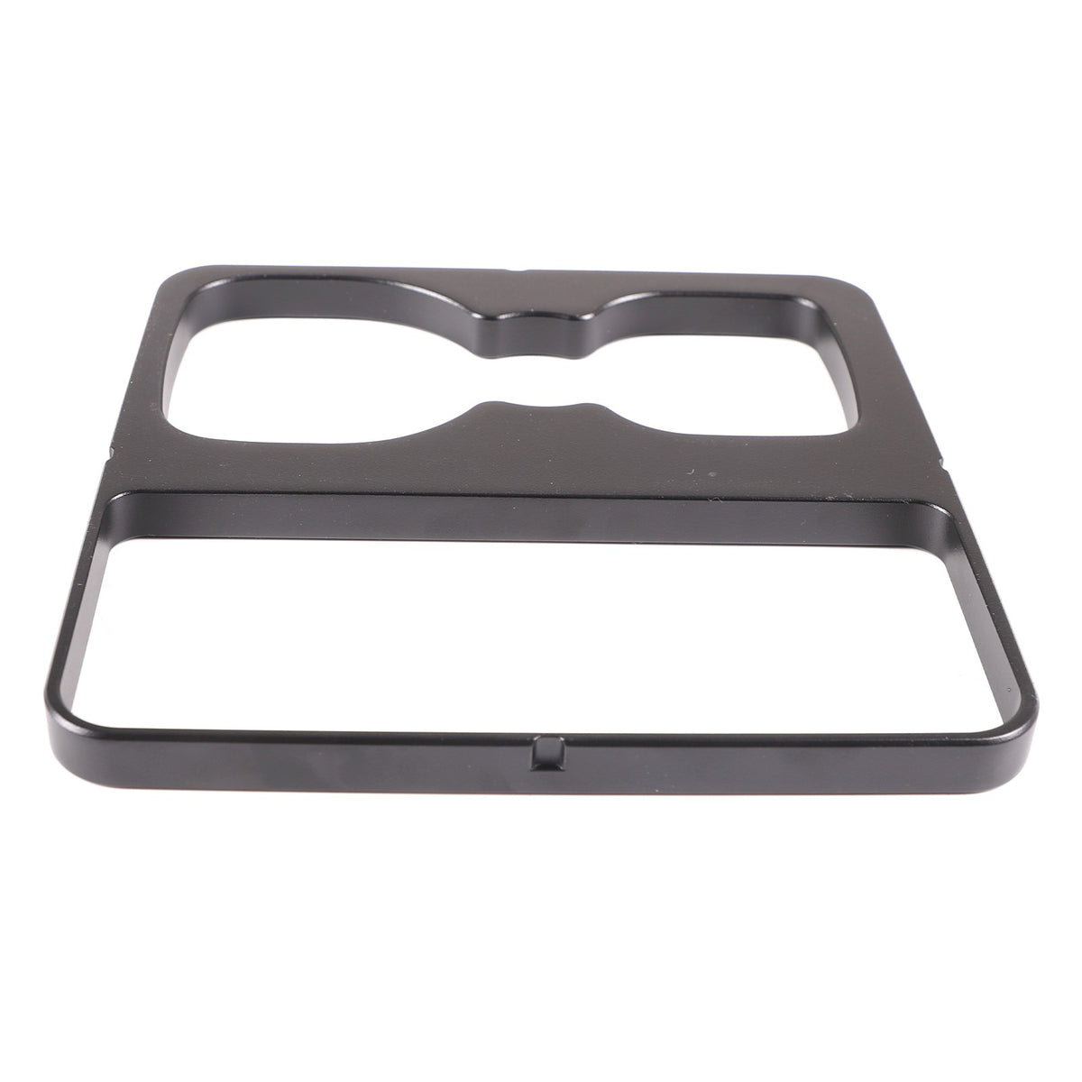 Black Aluminum Cup Holder Spacer Riser For Land Rover Defender L663 2020-2021 5