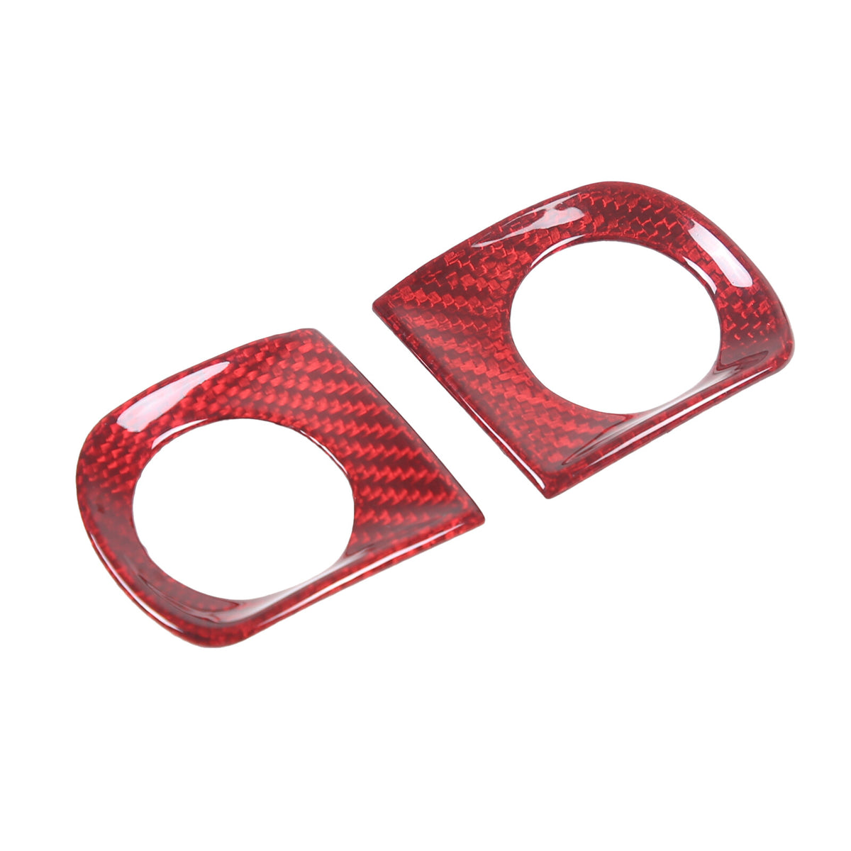 Red Real Carbon Fiber Full Interior Set Decor Trim Kit for Corvette C8 20-25 - Styles 31-35 39
