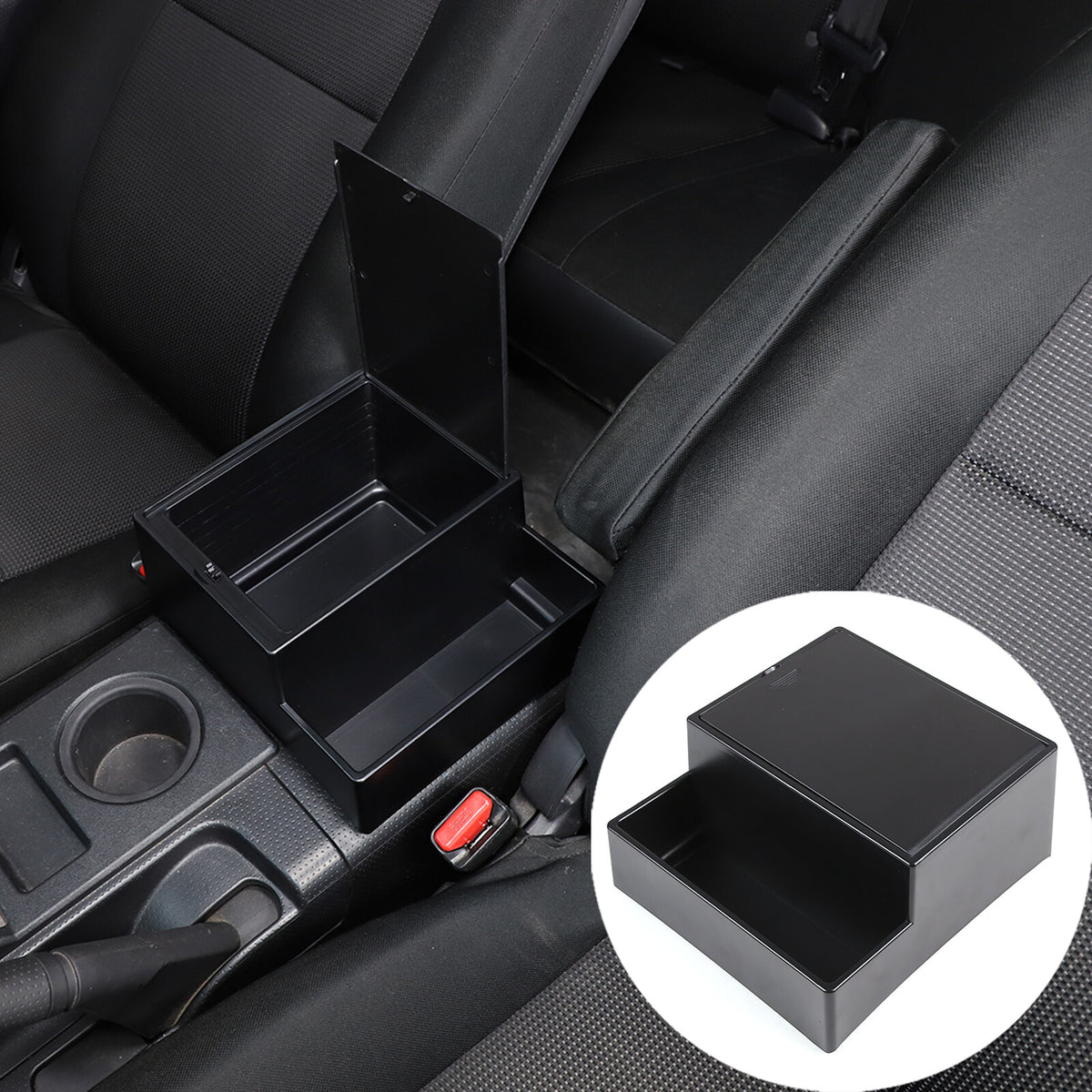 Car Center Console Armrest Box Storage Box Tray For Toyota FJ Cruiser 2007-21 17