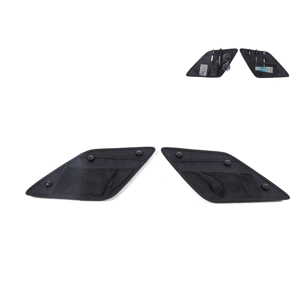 Rear Window L&R Side Storage Bag Box Organizer For Land Rover Evoque L 2021-2024 6