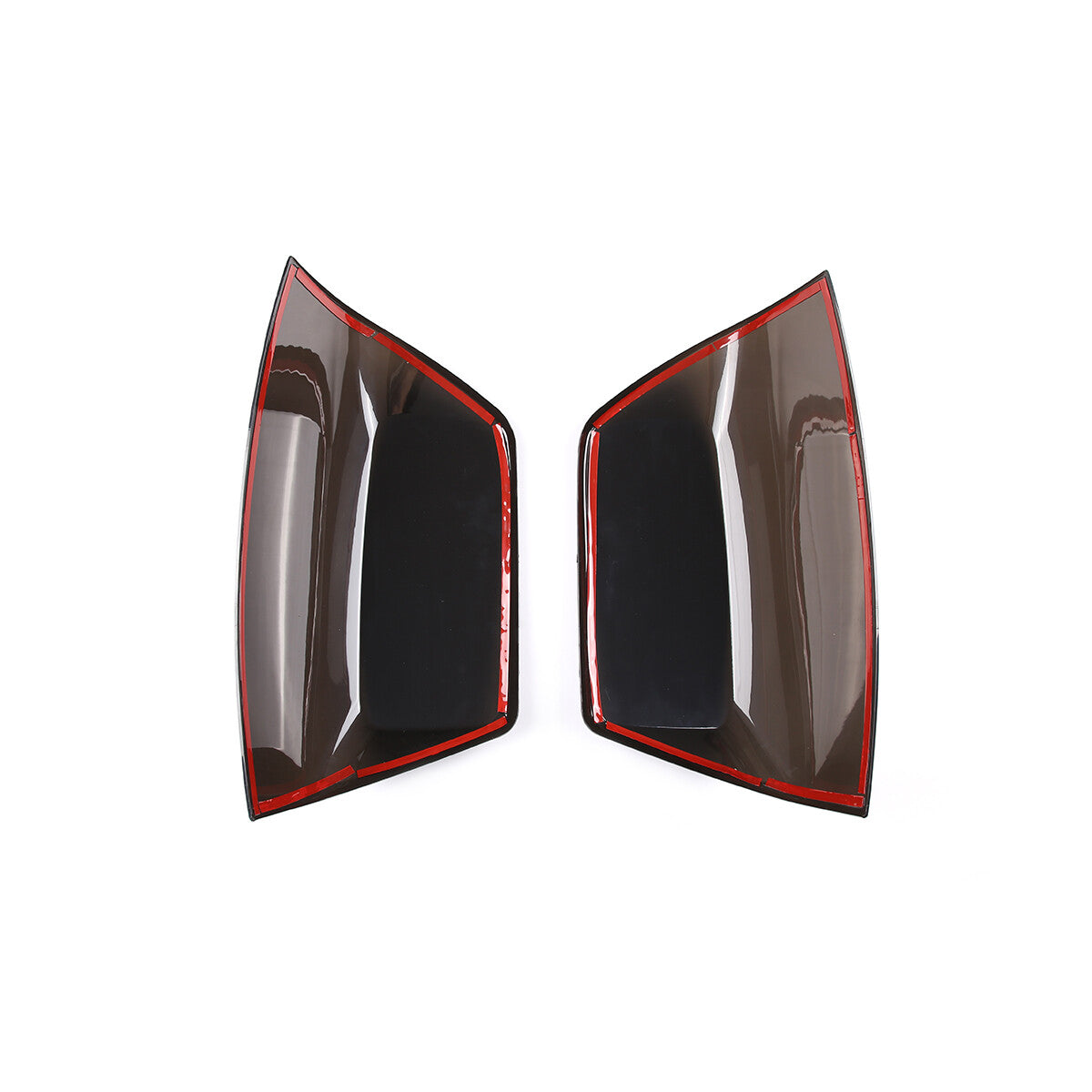 Smoked Black Rear Tail Light Lamp Guard Cover Trim For Toyota Tundra 2014-2021 7