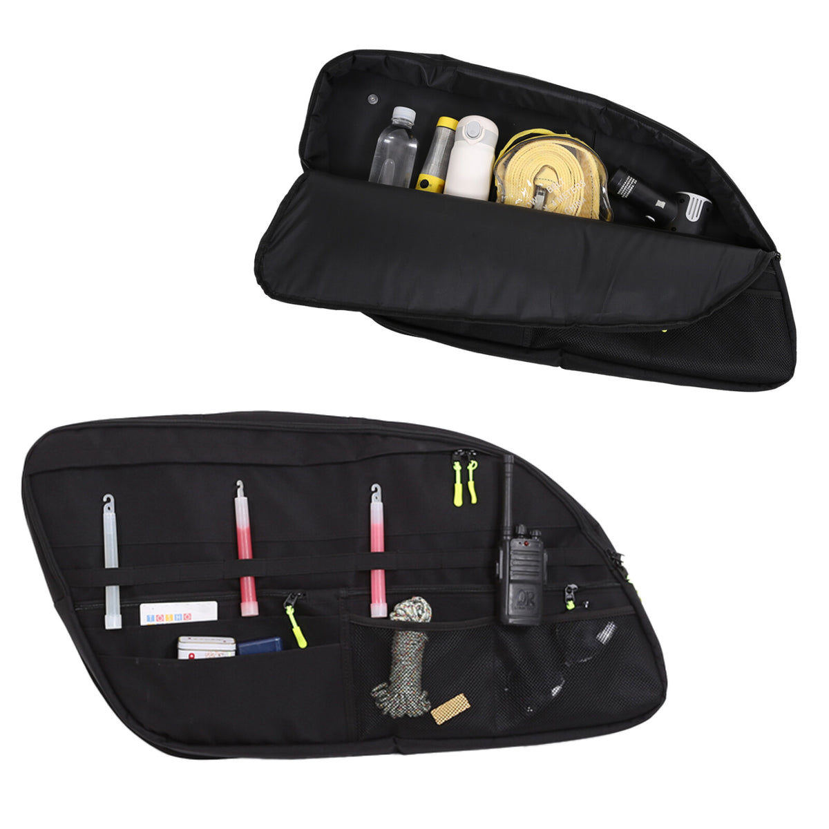 Rear Trunk Right Side Storage Bag Pockets Organizer For Toyota Sequoia 2007-2021 4