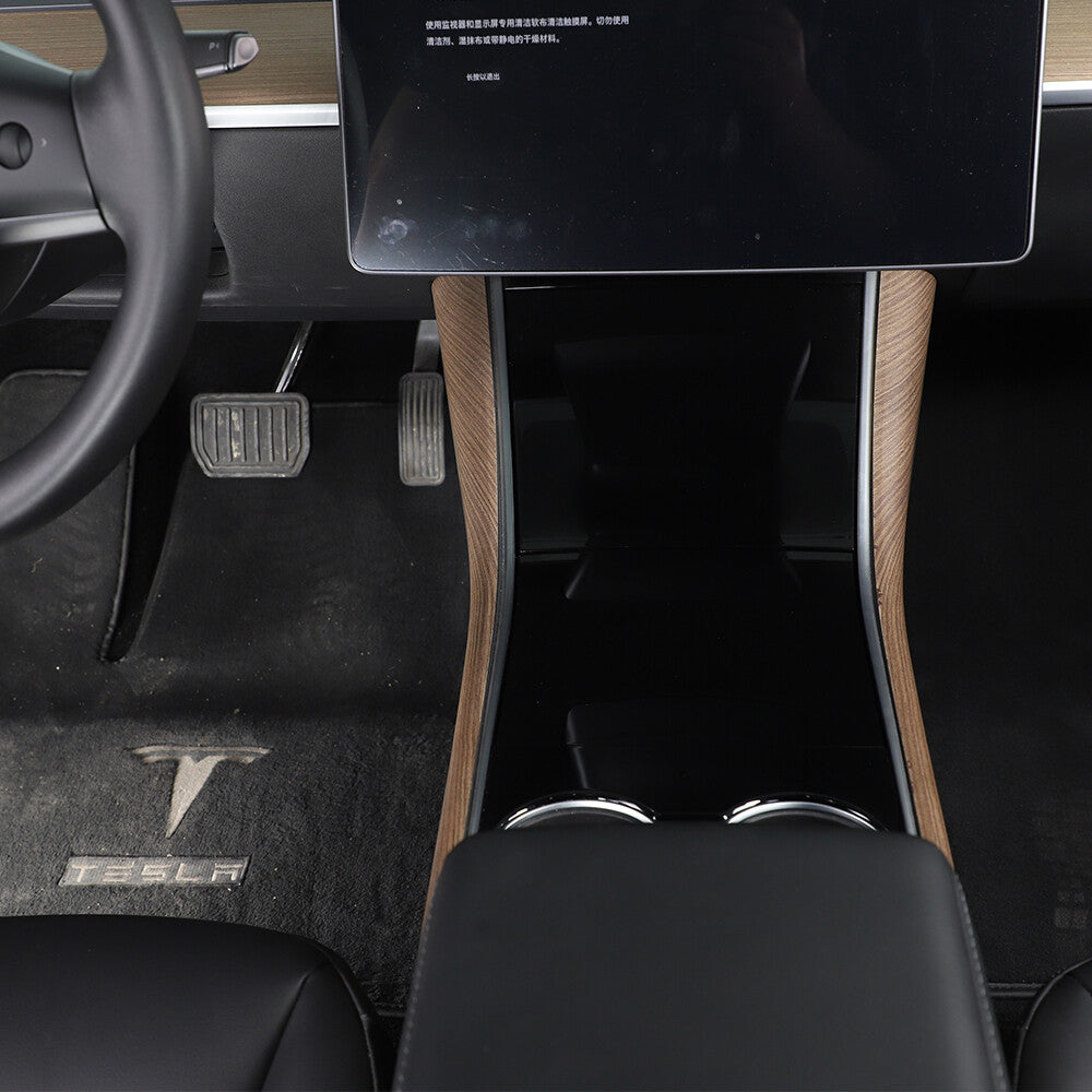 ABS Grain Inner Center control side trim For Tesla Model 3 2017-2020 12