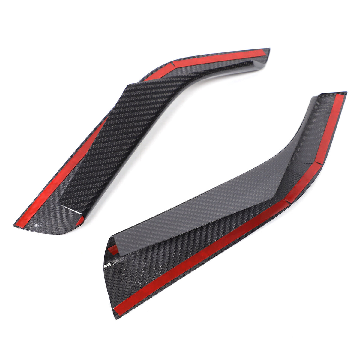 Real Carbon Fiber Side Gear Shift Box Cover Trim For Subaru WRX STI VB 2022-2024 12