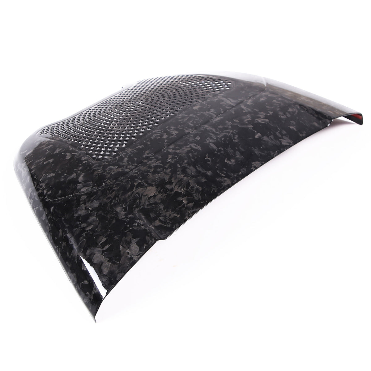 Forged Carbon Fiber Rear Charger Speaker Cover Trim For Corvette C8 Convertible 5