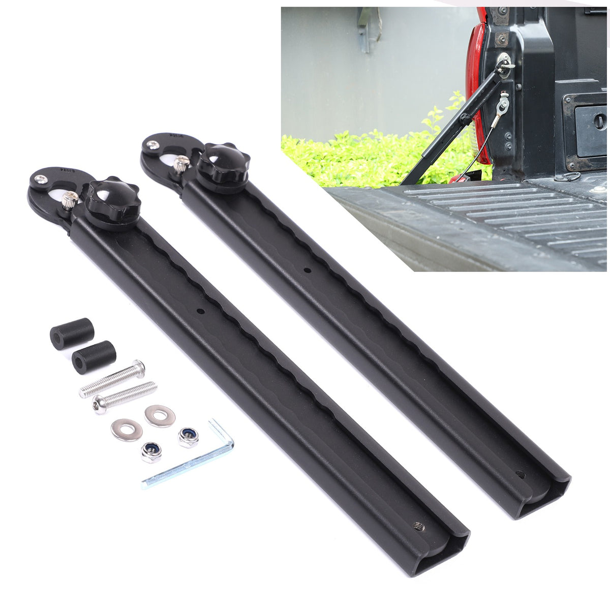 Carbon Steel Tailgate Limit Bracket For Toyota Tacoma 2016-2022 15