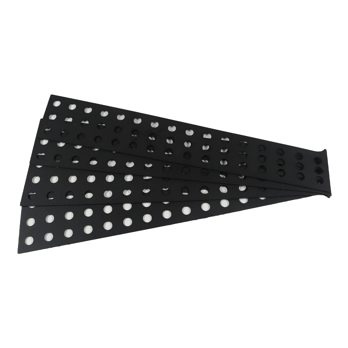 Black Aluminum Alloy Window Center Pillar Trim Panel For Ford Ranger 2015-21 15