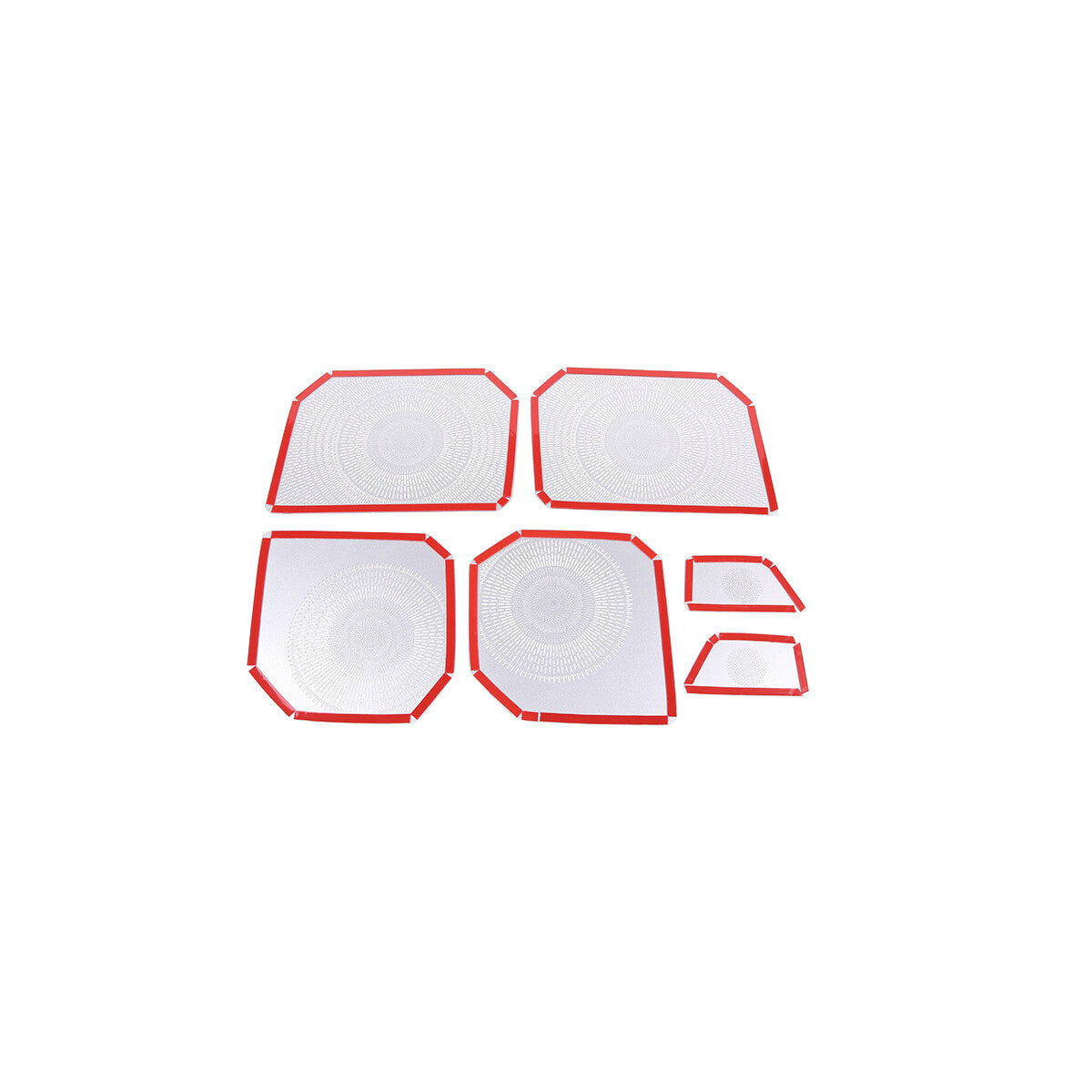 Steel Car Door Speaker Net Cover Tweeter Trim Mesh For Toyota Tundra 2022+ US 12