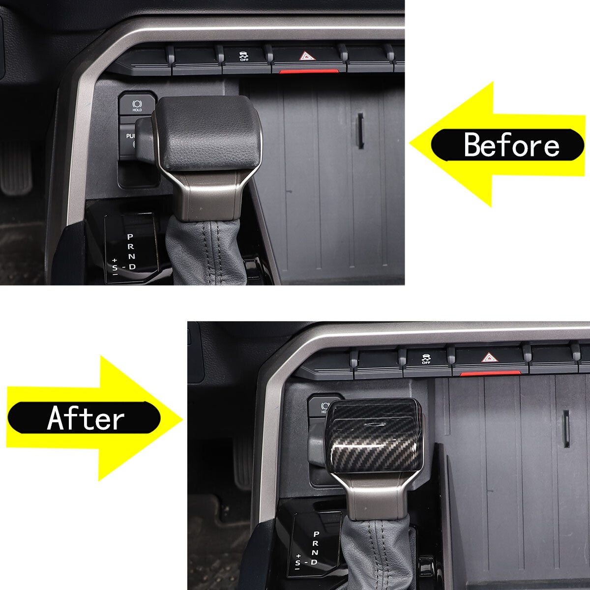 ABS Carbon Fiber Interior Set Cover Trim Kit For Toyota Tundra Sequoia SR 22+ - Styles 1-5 153