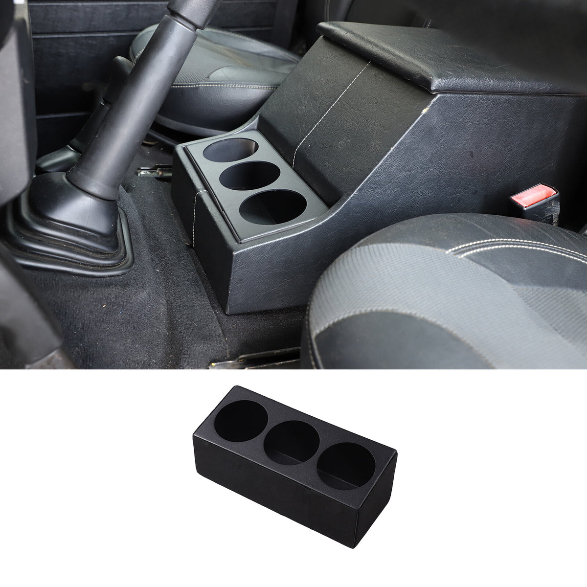 Center Console Cup Holder Insert Box Tray For Land Rover Defender L316 2004-18 12