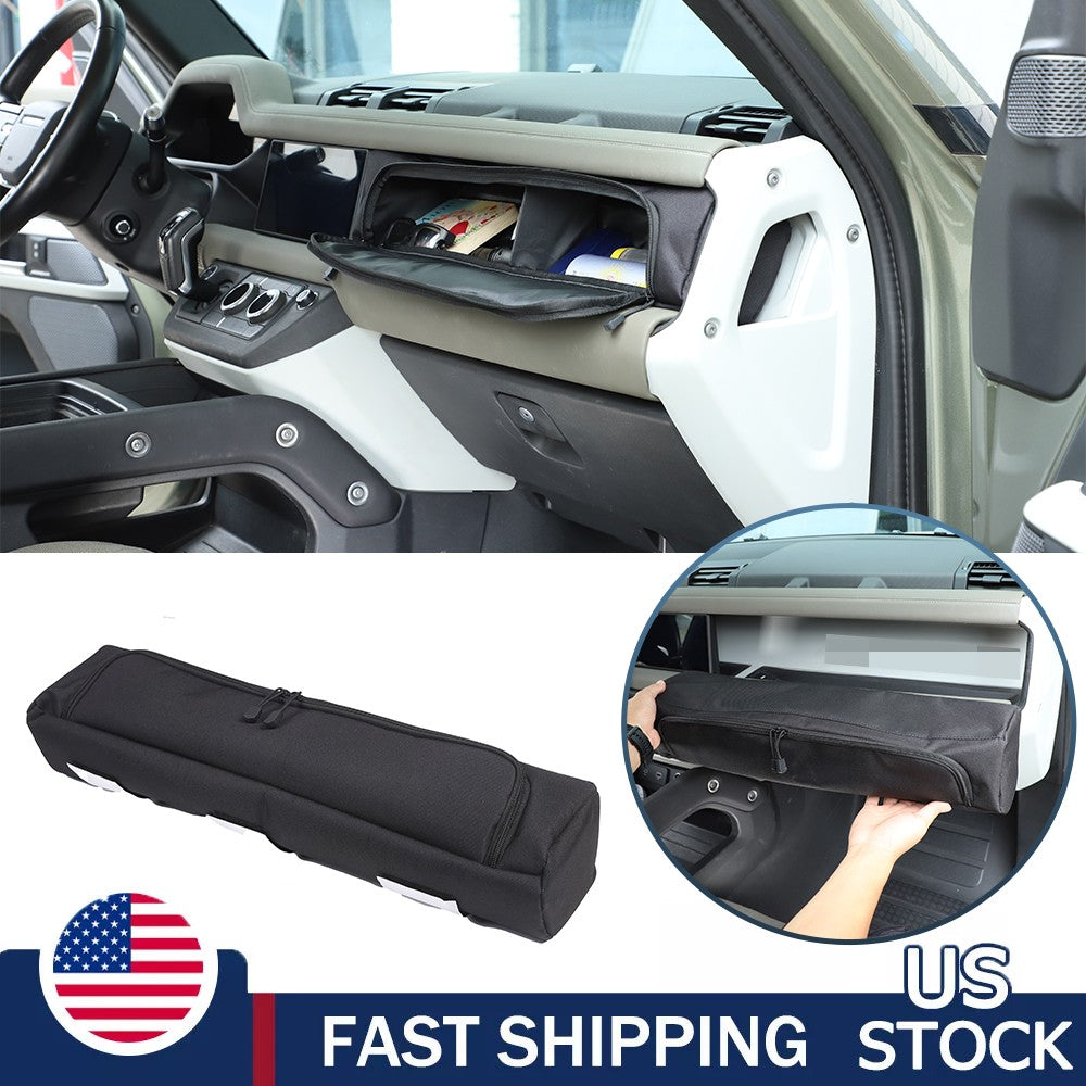 Passenger Side Dashboard Storage Bag Tray For Land Rover Defender L663 2020+ 1
