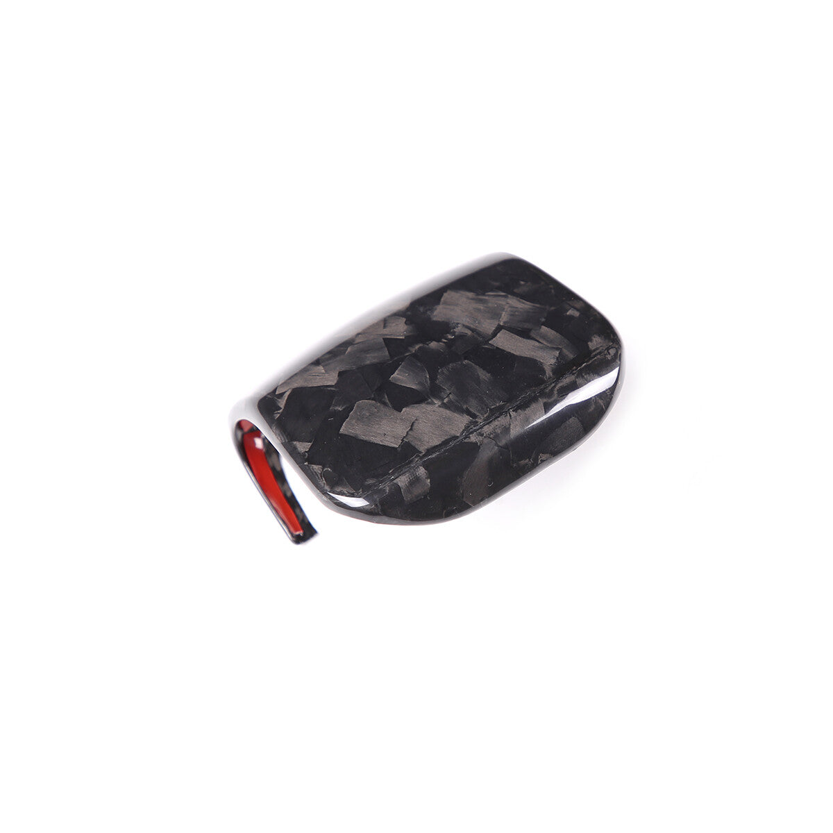 Forged Carbon Gear Shift Head Knob Trim Cover For LR Range Rover Velar 21-22 4