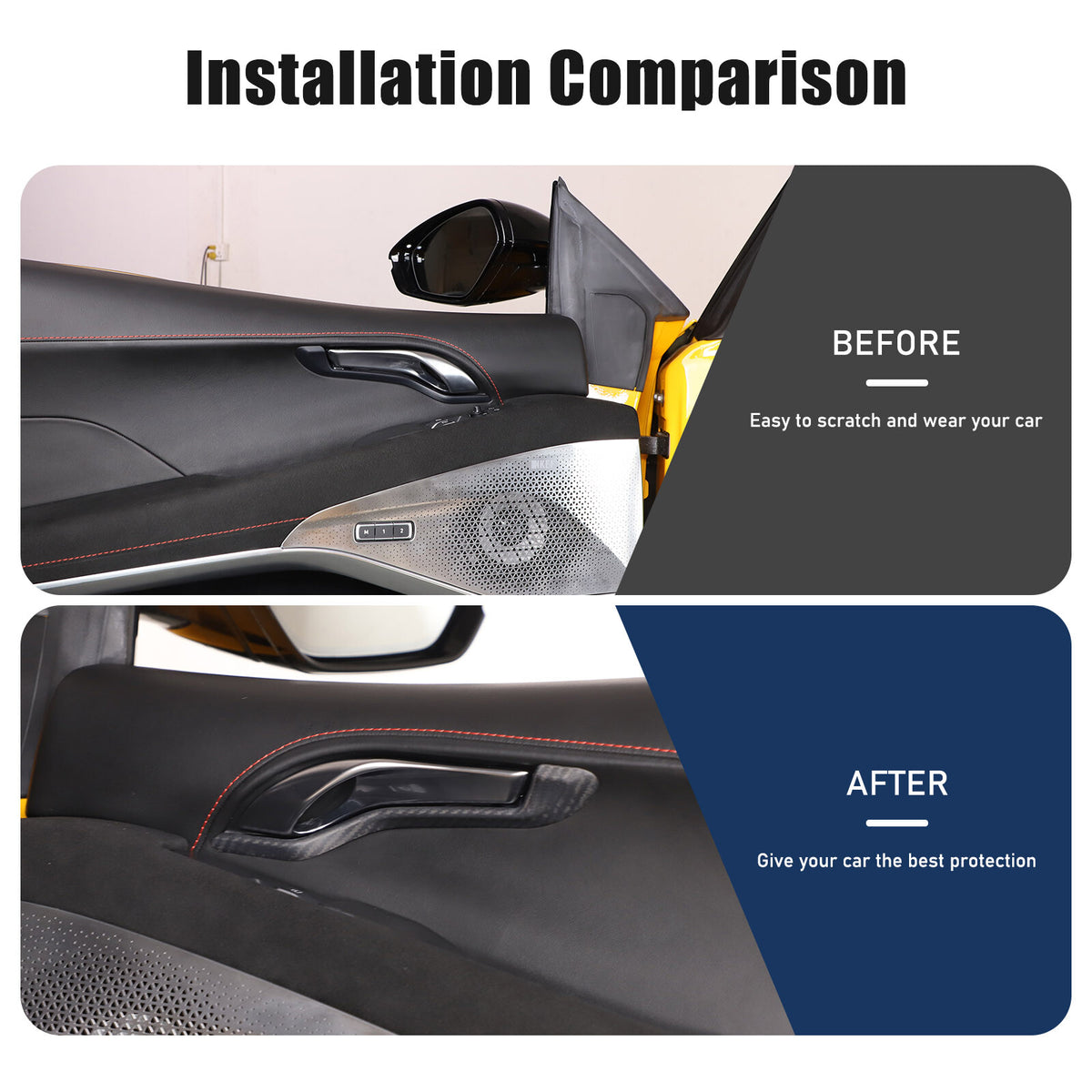 Matte Dry Real Carbon Fiber Full Interior Set Trim Kit For Lotus Emira 2021-25 - Variants 6-10 15