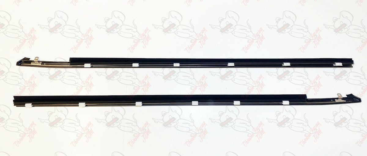 HONDA CRX EF8 EF9 SIR Genuine Front Door Window Molding Right & Left Set OEM 7