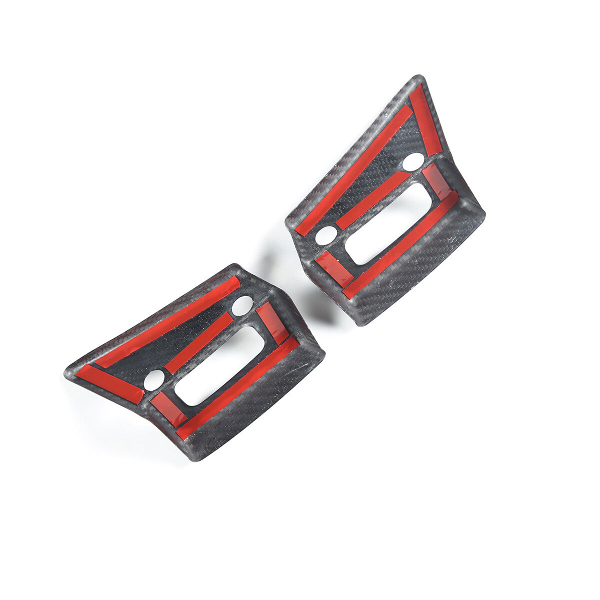 Real Carbon fiber Exterior Grille A Pliiar Trim Set For Corvette C7 Z06 14-19 13