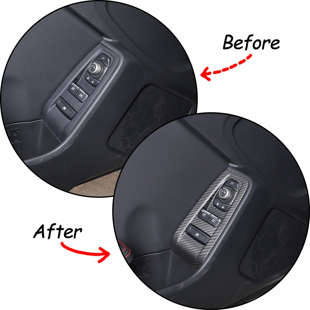 Matte Real Carbon Fiber Interior Center Trim Set For GR86/Subaru BRZ 2022+ 22