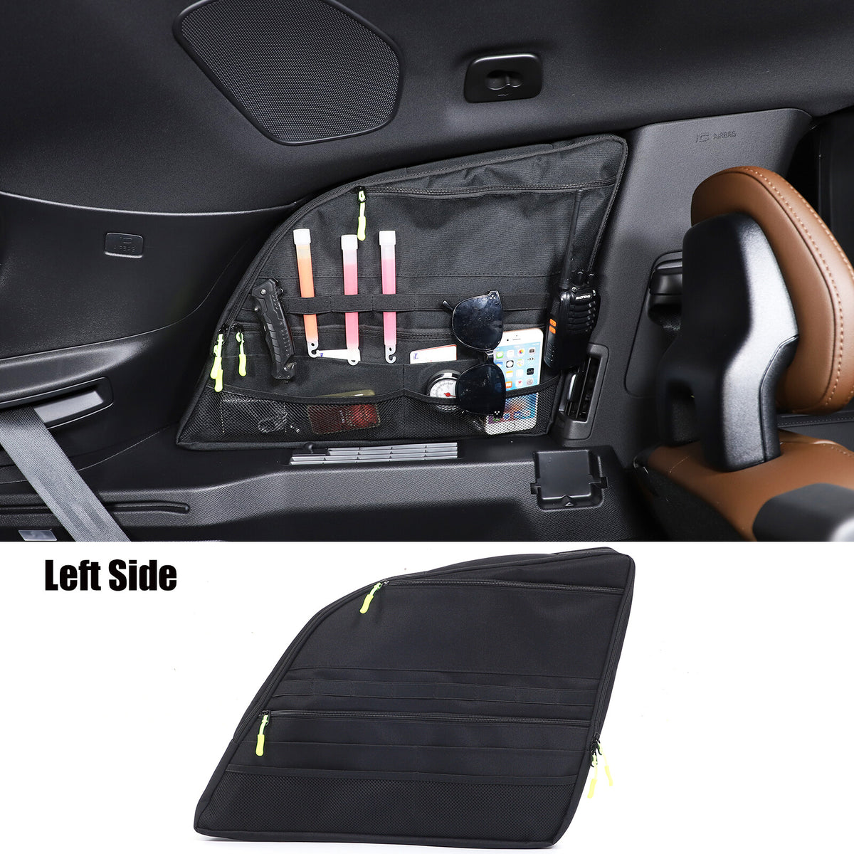 Car Rear Cargo Trunk Window Storage Bags Organizer For Volvo XC90 2015-2024 3