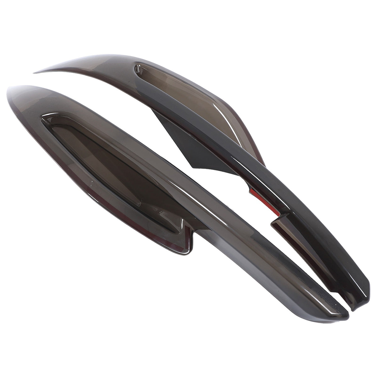 Smoked Black Rear Tail Light Guard Cover Trim For Lotus Emira V6 I4 2021-2025 4