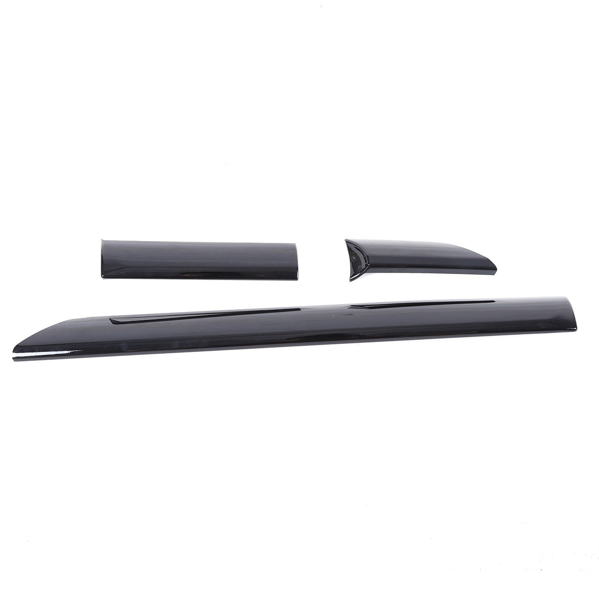 Glossy Black ABS Dashboard Cover Strip Trim For Toyota Tundra 2014-2021 3