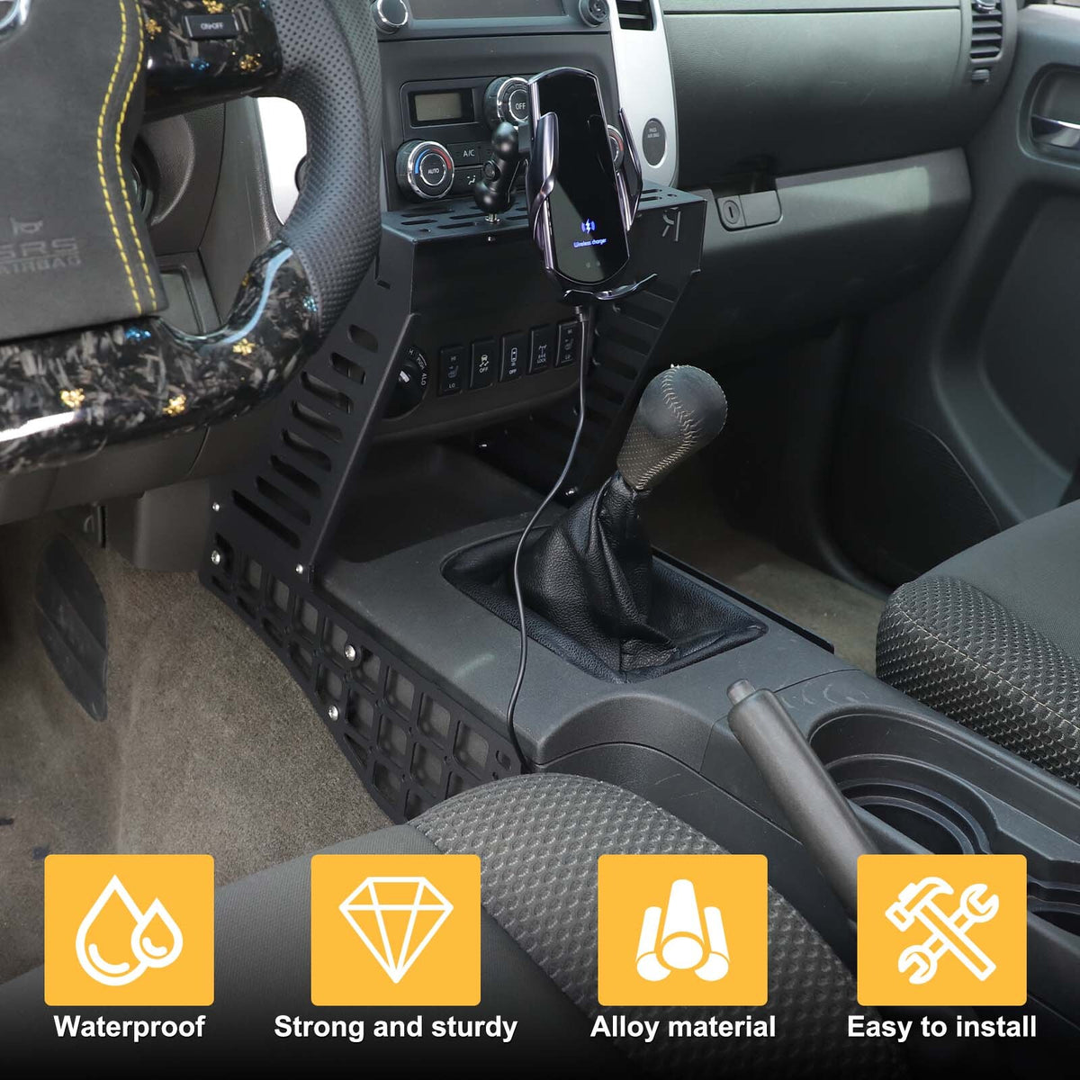 Wireless Center Multi-Function Extension Platform For Nissan Frontier 2009-2017 15