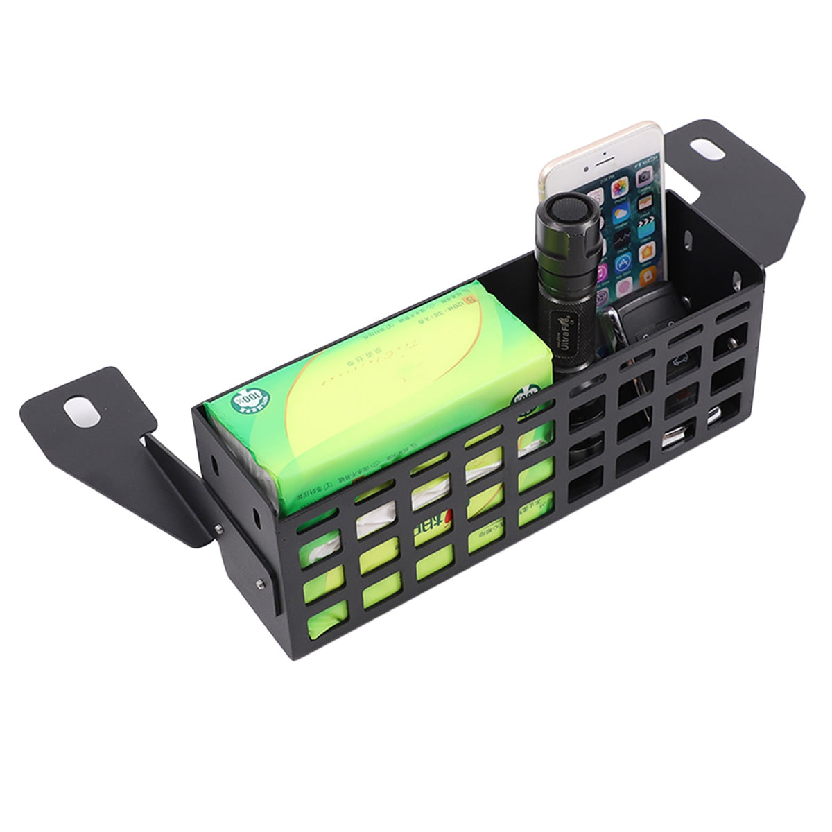 Steel Passenger Seat Under Storage Basket Box For Mitsubishi L200 2019-2023 18
