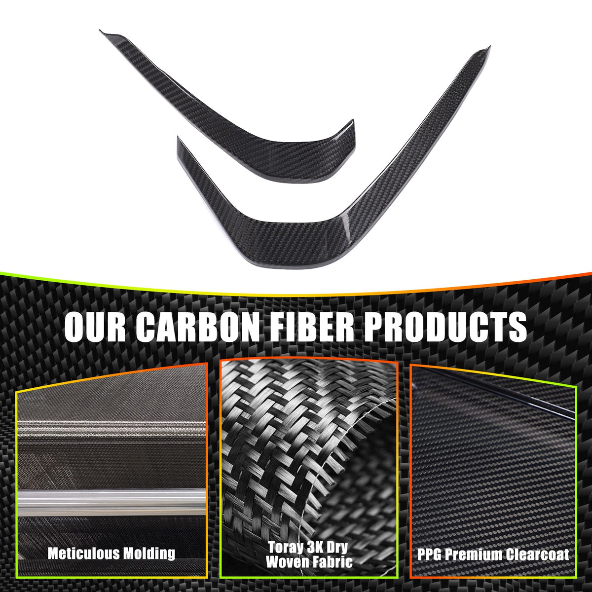 Real Carbon Fiber Center Console Dashboard Trim Strip For BMW X3 G45 2025+ 6