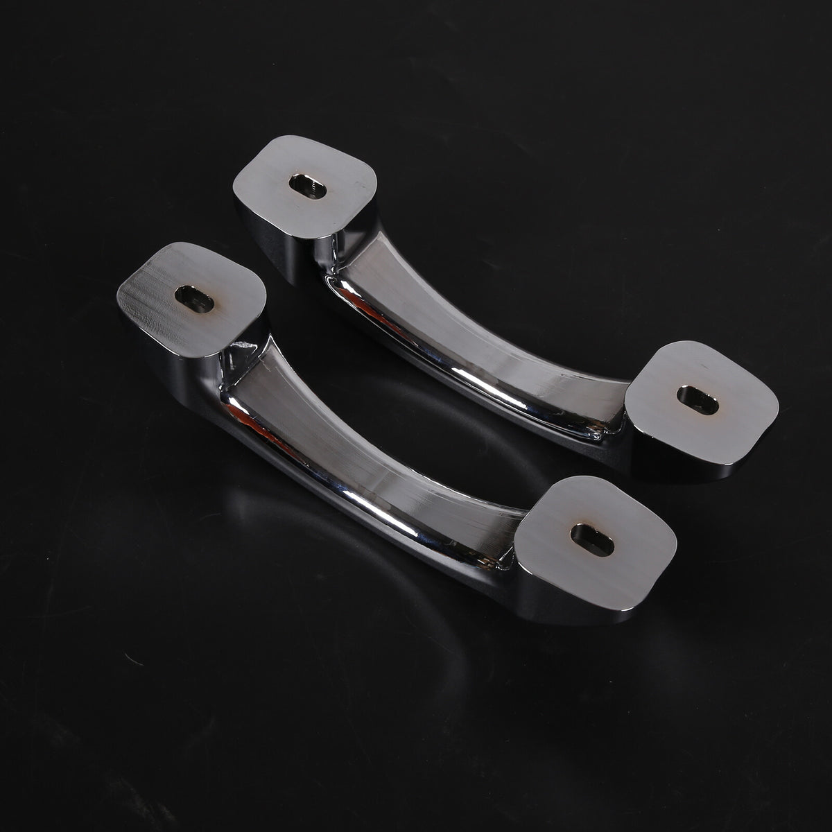 Silver Pair Set Pull Grab Handle A Pillar Alloy Post Trim For Hummer H2 2003-07 13