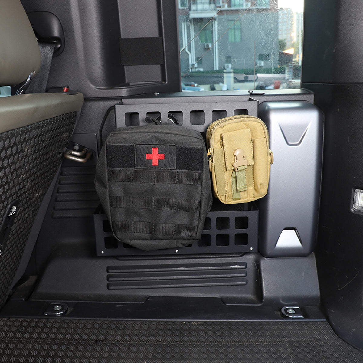 Trunk Cargo Right Side Storage Organizer Pocket Box For LR Defender 110 20-24 US 14